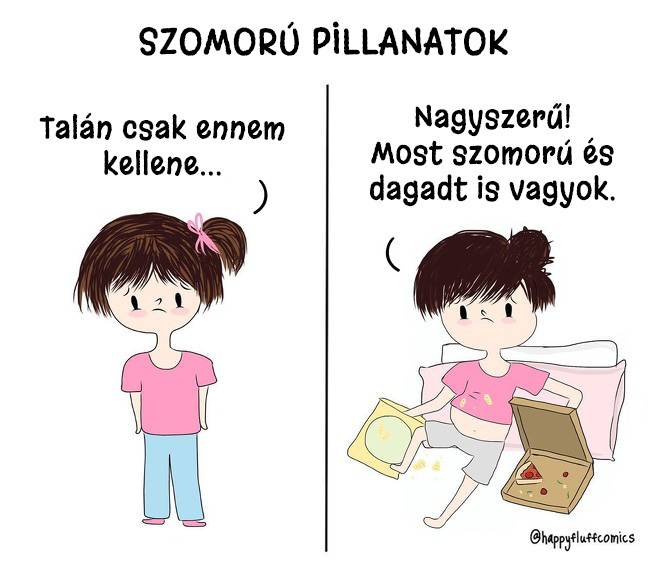 19 vidám képregény a női problémákról, melyekkel időről-időre mindannyian találkozunk