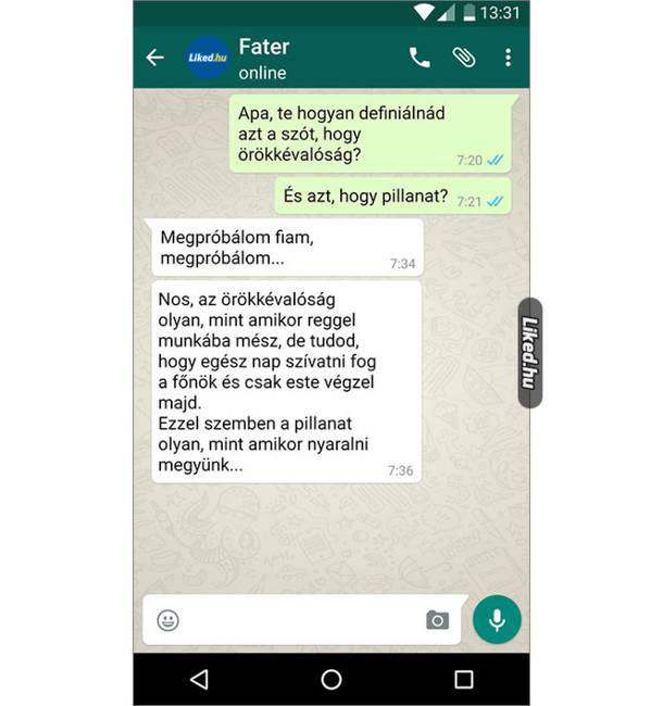 EZT ÉN SEM ÍRHATTAM VOLNA SZEBBEN… :D