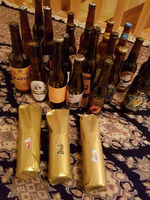 „A feleségem adventi kalendáriumot készített nekem a kedvenc söreimből."