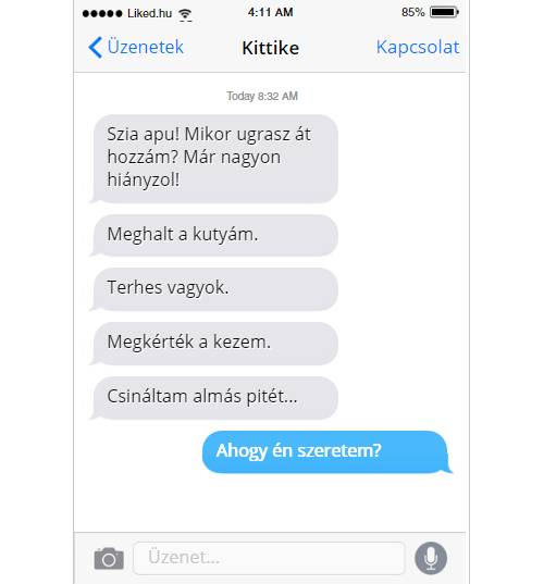 Nem szívbajos a papa.