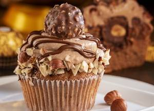Csokis-mogyorós muffin