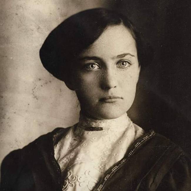 „A dédnagymamám 1917-ben."