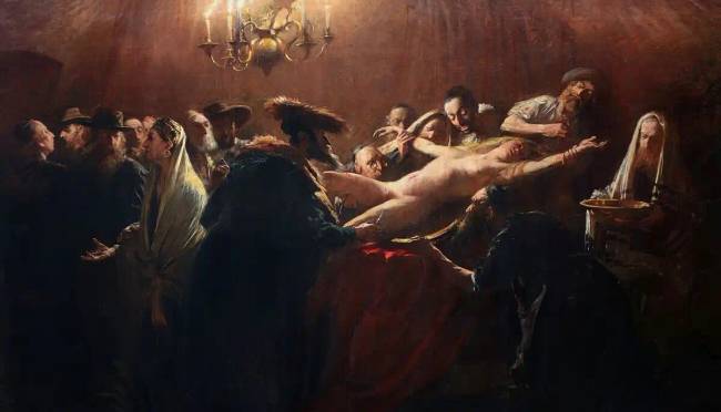 "Vérvád", 1882 és 1887 között.