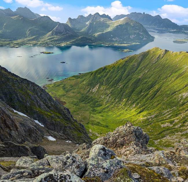 A norvég fjordok látványához semmi sem fogható.
