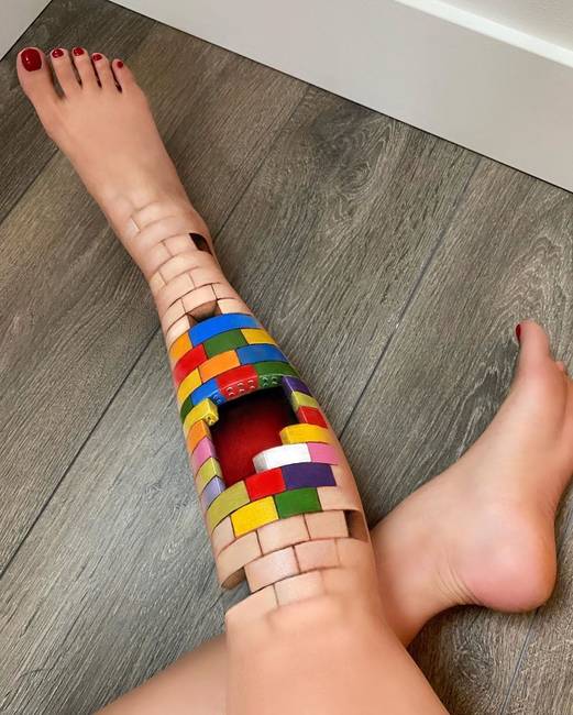 A Lego építőkockák még soha nem tűntek ennyire ijesztőnek.