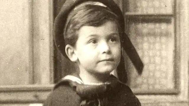 William James Sidis gyerekkori fényképe.