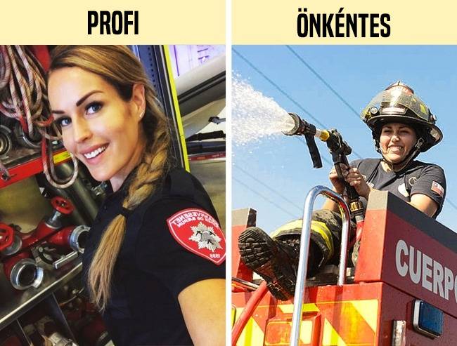 Míg egyes országokban felsőoktatási szakképzés szükséges ahhoz, hogy valaki tűzoltó legyen, addig sok országban önkéntesek dolgoznak a tűzoltóságokon, mivel a különböző kormányok nem adnak pénzt a professzionális tűzoltóságok létrehozására. Ilyen például Chile, ahol több tízezer önkéntes tűzoltó viszi vásárra a bőrét napról-napra.