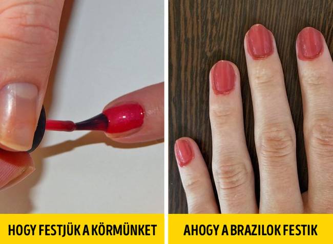 A heti rendszerességű pedikűr és manikűr itt egyfajta szertartás.