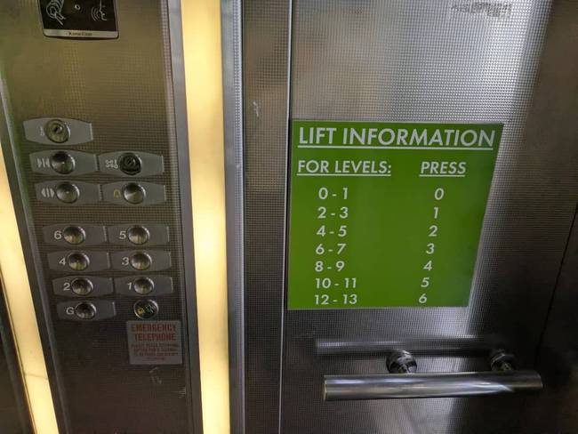 13 bizarr liftmegoldás, amelyeket a tervezők túlgondoltak