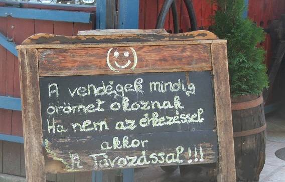 Csak őszintén.
