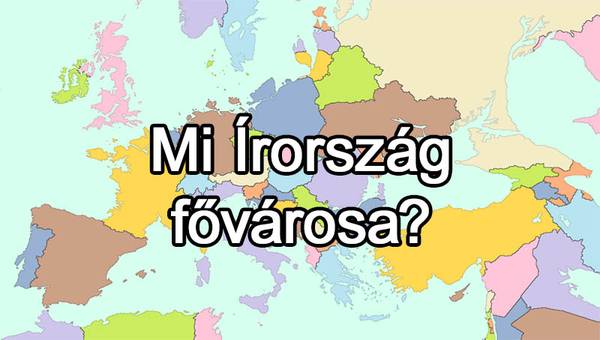 Országok fővárosa kvíz