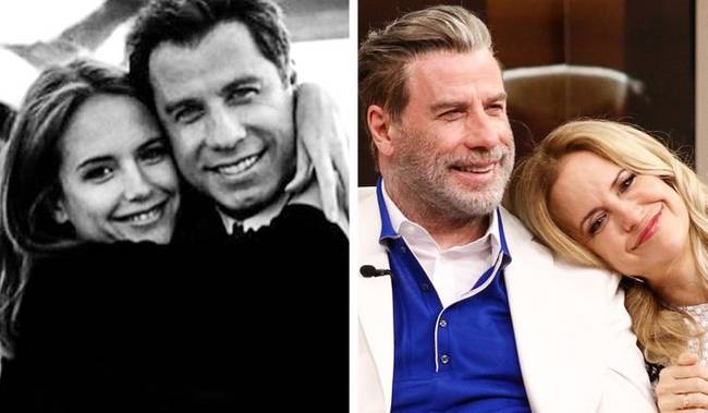 John Travolta és Kelly Preston