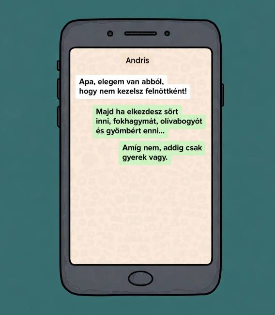 7 vicces üzenetváltás, amiben egy tinédzser el akar költözni otthonról és függetlenné válni