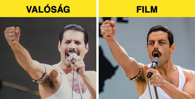 Rami Malek, mint Freddie Mercury - Bohém rapszódia (2018)