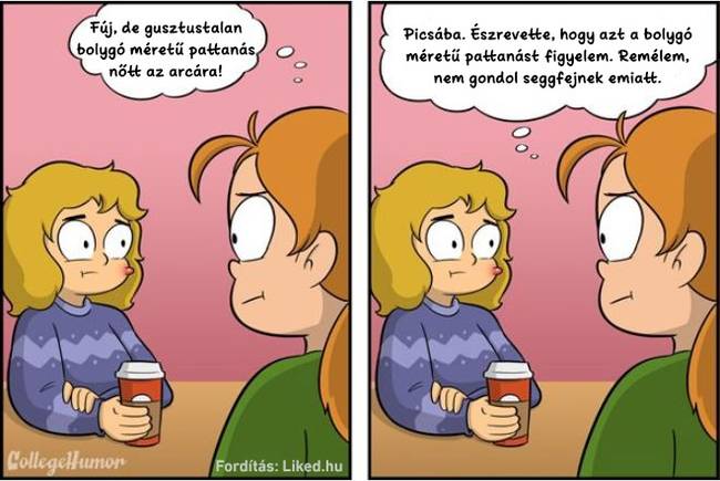 7 képregény, ami megmutatja, hogy szerintünk mire gondolnak az emberek vs. amire tényleg gondolnak