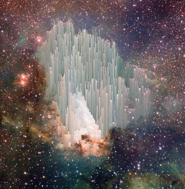 A Hubble űrtávcsővel lencsevégre kapott „Mennyek kapuja".