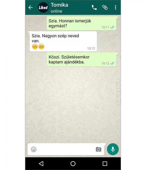 Csajozós dumának kicsit gyenge…✋😂