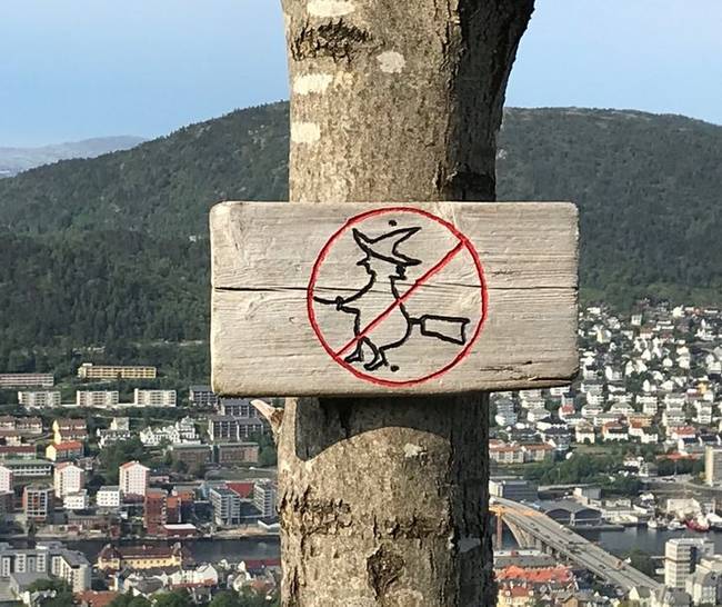 A boszorkányoknak egyértelműen nincs helyük Norvégiában.