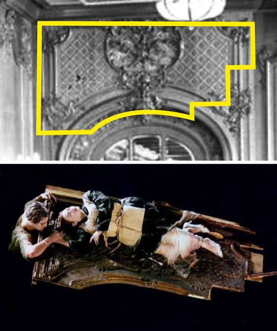 Kiderült, hogy a Titanicban Rose nem egy ajtón, hanem a nappalijában található ajtókeret egy részén feküdt.