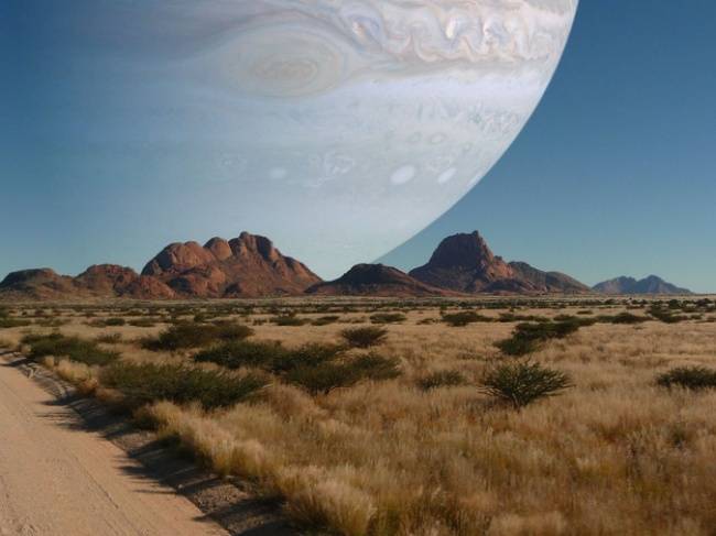 Föld és Jupiter