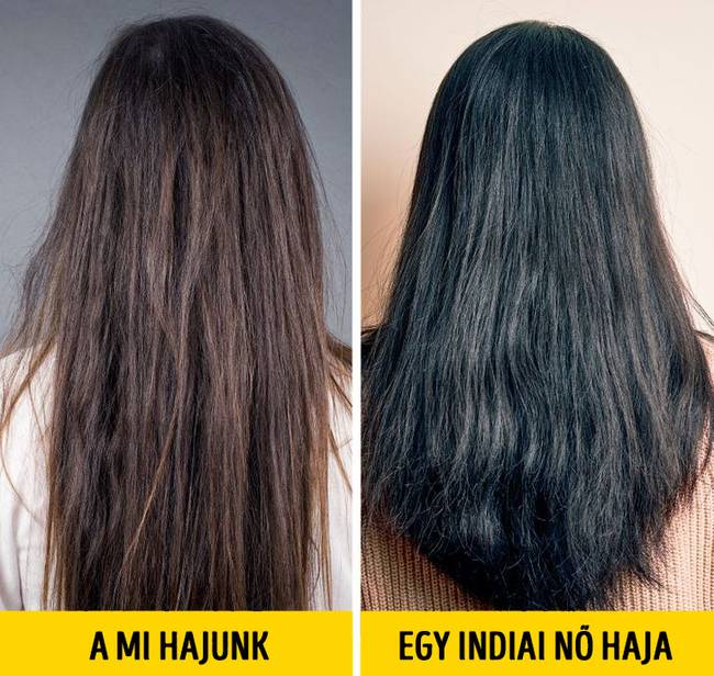 Az indiaiak életének szerves része, hogy olajat dörzsölnek a fejbőrükbe.