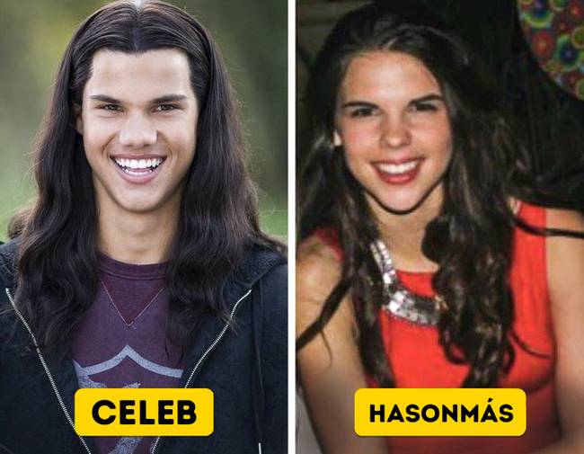 Tudjuk, hogy Taylor Lautner számára ez valószínűleg elég kínos, de hát szemmel látható a hasonlóság.