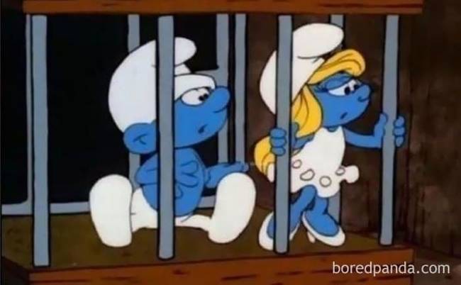 Miért nem sétálnak ki a rácsok között?!