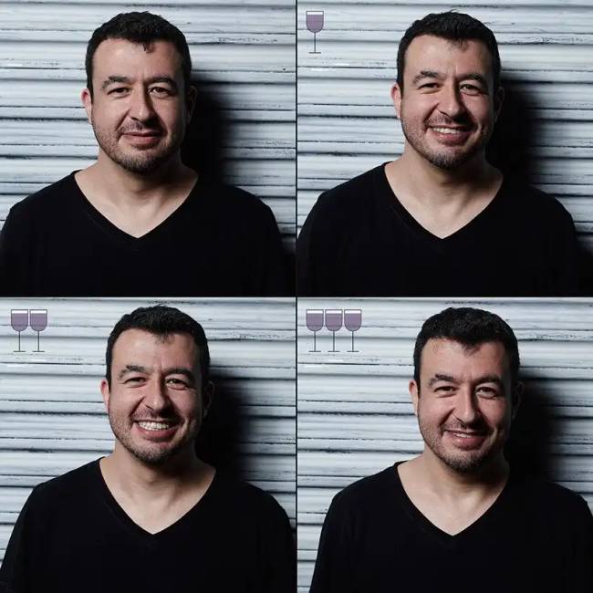 3 pohár bor előtt és után: Egy brazil fotós érdekes projektje