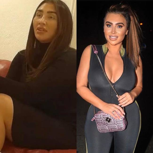 A bal oldali kép egy videóból, a jobb oldali a lány Instagramjáról származik.