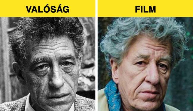 Geoffrey Rush, mint Alberto Giacometti - Final Portrait (2017)