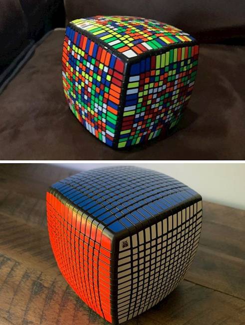Tudtad, hogy létezik ilyen Rubik-kocka?