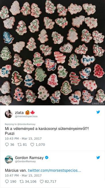 16 személy, aki jó ötletnek tartotta beküldeni a főztjét Gordon Ramsay Twitter oldalára