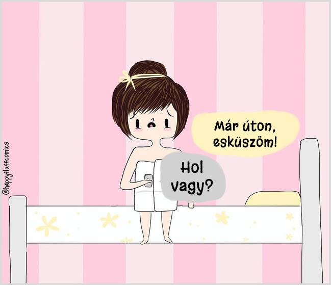 19 vidám képregény a női problémákról, melyekkel időről-időre mindannyian találkozunk