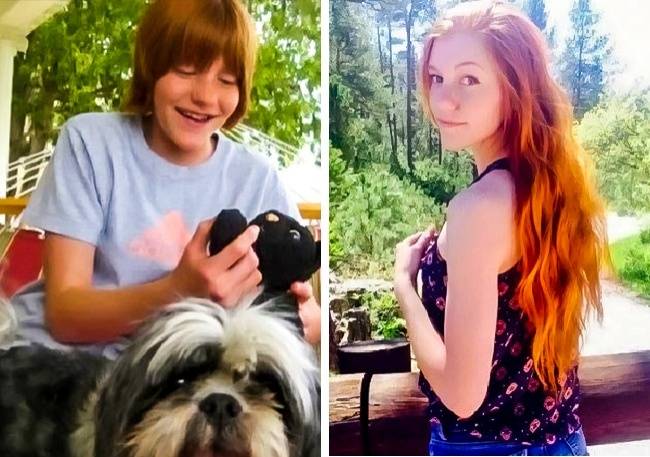 „12 és 20 évesen. Akár hiszitek, akár nem...én mindig is lány voltam!"