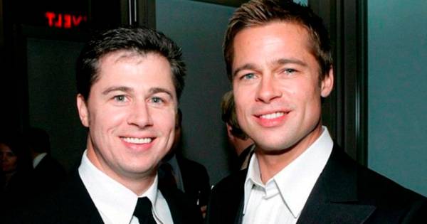 Ő Doug Pitt - Brad öccse.