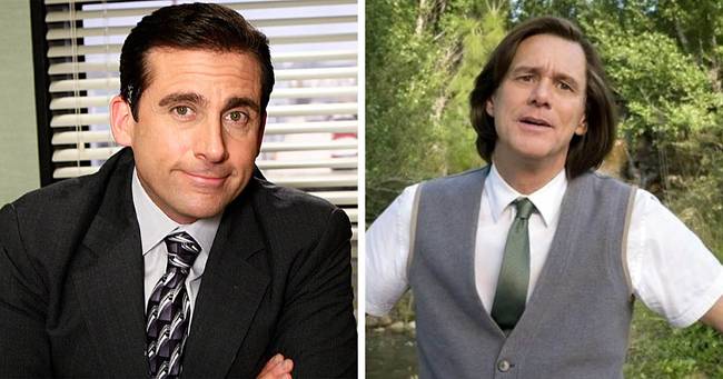 Steve Carell es Jim Carrey