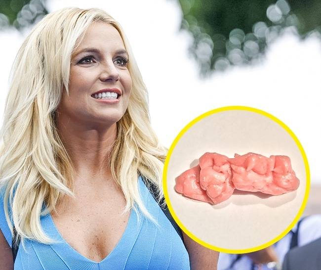 Britney Spears rágógumija - $216 (~55 ezer forint)