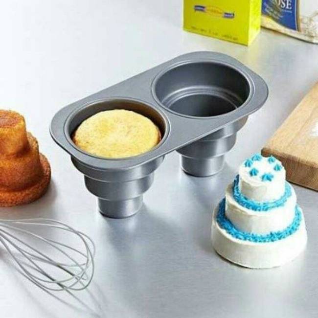 Mini-esküvői tortaforma.