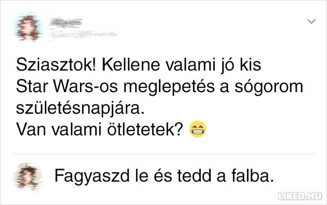 15 ember, akinek a megjegyzései kegyetlenebbek, mint bármilyen tömegpusztító fegyver