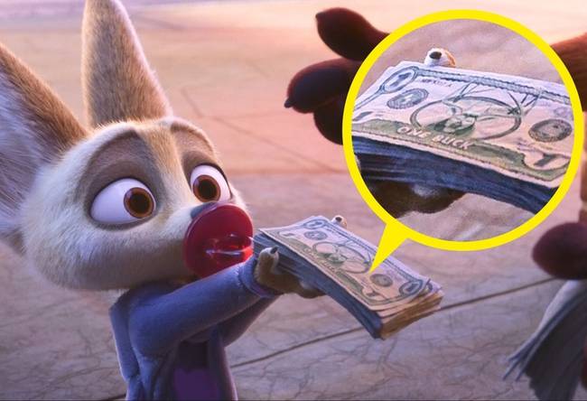 A Zootopia bankjegyein szarvasok láthatók.