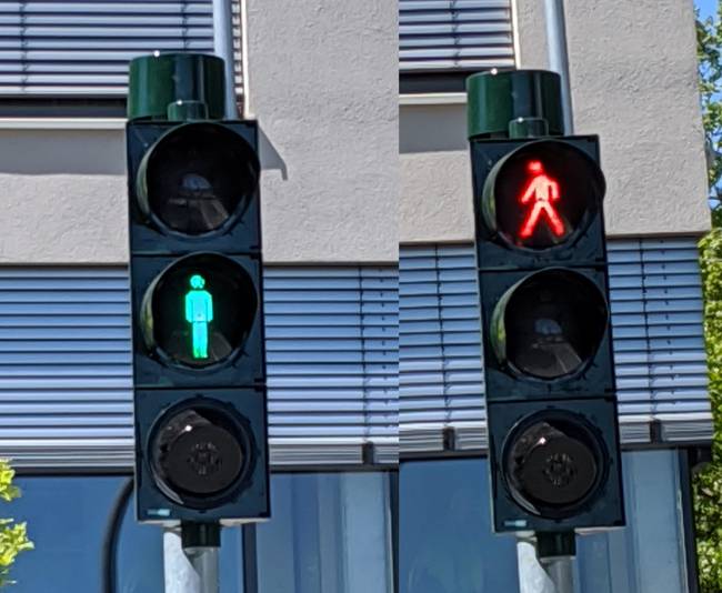 A szabad jelzésnél áll a figura, a tilosnál sétál. Értem.