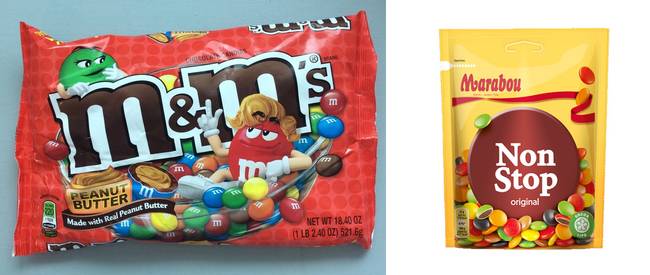 Az M&M's drazsékat betiltották Svédországban.