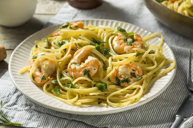 Garnélás spagetti?