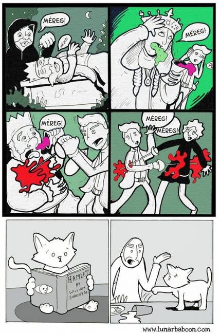 10 humoros képregény, ami megmutatja, hogy milyen együtt élni egy macskával