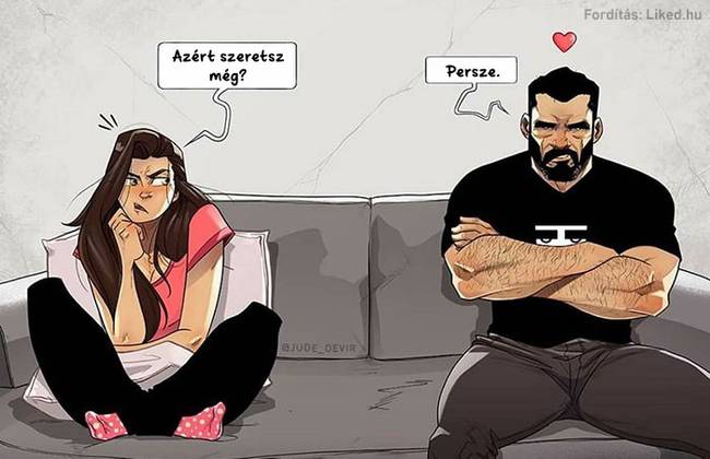 Egy izraeli művész aranyos humorral mutatja be a fiatal családok mindennapi életét