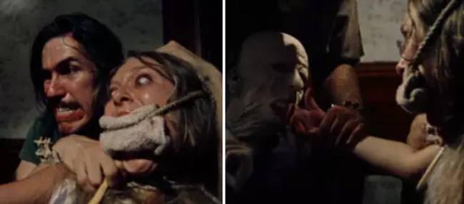 A texasi láncfűrészes mészárlás című film vacsora-jelenetében Gunnar Hansen (Bőrpofa) véletlenül tényleg levágta Marilyn Burns ujját, mert fáradt volt és nem figyelt oda kellően.