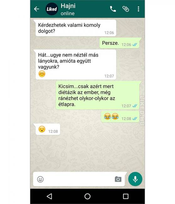 Nem erre a válaszra számított.
