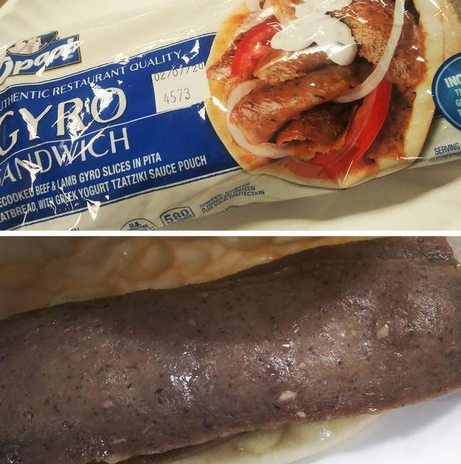 „Megérkezett a gyros, amit rendeltem a munkahelyemre."