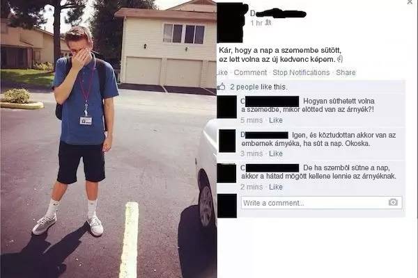 Nincs is rosszabb annál, mint amikor a hülye ember még okoskodik is... :D