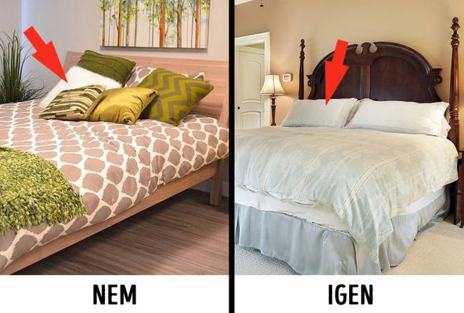 Túl sok párna